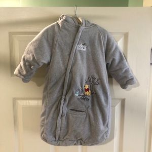Winnie the Pooh snow suit sack 0-3 months
